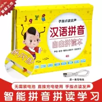 汉语拼音学习神器幼儿园一年级认字点读机幼小衔接字母表儿童玩具 汉语拼音自由拼读本（充电款学习机）