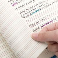 英语本笔记本活页皮面单词本韩版初高中小学生a5作业本加厚b5本子 A5/替芯/340页/五色索引