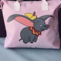 收纳袋整理袋衣服棉被搬家行李打包超大衣物防潮储物装被子的袋子 小飞象粉 小号40x55