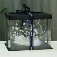 七夕礼物送生日女生送朋友新奇可爱少女心精致走心特别儿童礼物 心心相系礼盒 送灯 礼盒自行安装