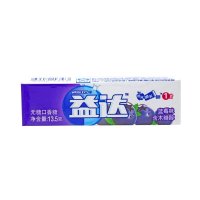 益达木糖醇无糖口香糖蓝莓口味5片装(13.5g)