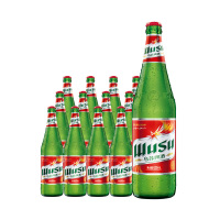 乌苏啤酒(wusu)新疆乌苏红瓶啤酒 620ml*12瓶 整箱装