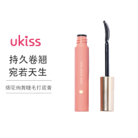 [睫毛放大镜]UKISS睫毛膏防水浓密不晕染睫毛打底膏定型纤长卷翘不脱妆细刷头极细增长5g