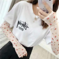 ins冰袖女防晒冰丝袖套潮手套网红薄手袖泫雅风袖子神器百搭夏季莎丞