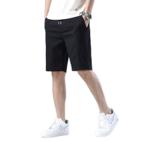短裤男士夏季薄款棉裤宽松黑色中裤潮流外穿休闲运动五分裤潮莎丞