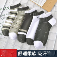 袜子男款夏季薄款透气短袜船袜休闲百搭短款莎丞