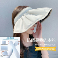 帽子女夏天防晒帽发箍太阳帽遮脸高档2022款遮阳帽潮ins莎丞