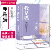 我是猫 (日)夏目漱石著 对鲁迅影响力极大的小说外国文学日本文学小说世界名著外国小说书籍世界名著青春励志外国文学读物经典