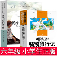全套2册骑鹅旅行记六年级正版原著完整版汤姆索亚历险记马克吐温快乐读书吧推荐小学生课外阅读书籍6年级阅读课外书骑鹅历险