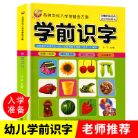 学前识字 认知训练学益智认字汉语幼小衔接阅读与识字儿童幼儿园书小学学前班全套大班一年级卡片字母幼儿的基础早教启蒙练写册