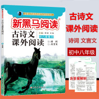 2020新黑马阅读 古诗文课外阅读 八年级初中8年级上册下册全一册 诗词 文言文 八年级语文阅读理解与拓展训练题