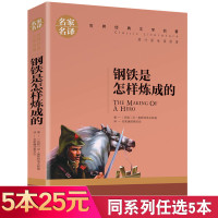 [5本25元]钢铁是怎样炼成的原著正版 奥斯特洛夫斯基著 中小学生课外阅读书籍青少年八年级下册课外书 名家名译世界名著