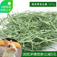 提摩西草兔子干草兔子吃的草荷兰猪饲料牧草超绿提草500g一斤