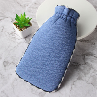 东北搓澡巾强力搓泥搓澡神器后背搓背长条男女士不疼韩国 蓝色搓澡手套