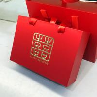 结婚彩礼钱箱子礼金盒红色双喜聘金陪嫁五金十万红包 双喜礼盒(抽屉式) 小号(可放2-3万)