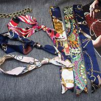 日韩百搭系缠绑包包手柄丝巾女士手提包带丝巾小丝带围巾配饰