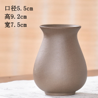 陶瓷迷你花插小花瓶器精美干花装饰水培茶道客厅创意家居摆件 乳白色