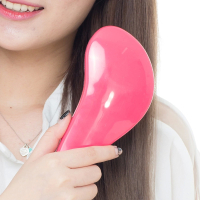 美发梳顺发梳手柄梳魔法梳头皮按摩梳子护理个人打结头发 黑色