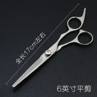 家庭儿童成人理发美发平剪牙剪削发剪打薄剪刘海神器套装组合 平剪一把