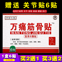 济世腰腿跌打颈椎肩周关节6贴/盒 买2送1