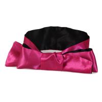 五十度灰可捆绑眼罩男女情侣性感蒙眼布丝带真丝绸遮光眼罩 美酒红