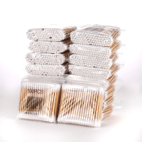 1200支木棒化妆棉棒棉花螺旋掏耳朵棉球脱卸妆双头 1200根双头木棒棉签