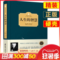 精装正版 人生的智慧 叔本华的书 西方百年经典学术系列 叔本华人生哲学智慧书美学 韦启昌 西方哲学史 经典名著哲学书