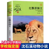 正版 红飘带狮王 动物小说大王沈石溪品藏书系中小学生课外阅读书不带拼音儿童文学书籍 浙江少年儿童出版社共285页