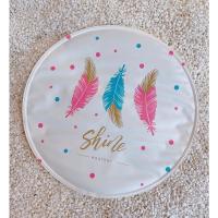 宠物凉席冰垫狗窝猫窝夏天降温垫子泰迪夏季圆床猫咪凉垫用品 羽毛 均码