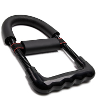 篮球投篮腕力器高强度练手腕握力器家用装备锻炼臂肌 黑色电泳款(单只)送护腕