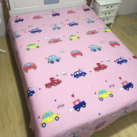 特价处理纯棉布料床品面料田园花布全棉斜纹床单被套卡通儿童棉布 杏色