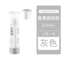 2019日本文具大赏GLOO胶棒简约风便携高粘度可变色固体直角胶儿童手工可爱胶粘用品学生手账10g [常规强力款·非GL
