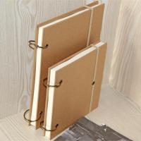 活页A4素描本8开速写本手绘绘画专用涂鸦本A3画画本学生用美术本 A5扣环本(180克本白书写60张