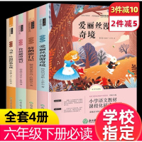 快乐读书吧六年级下册必读经典书目全套 鲁滨逊漂流记正版原著汤姆索亚历险记爱丽丝漫游奇境尼尔斯骑鹅旅行记 小学生课外阅读书