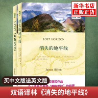 消失的地平线 正版 中英文双语书籍 英文原版+中文译本 全2册 双语读物 译林出版社 中小学生课外阅读书籍 双语阅读 英