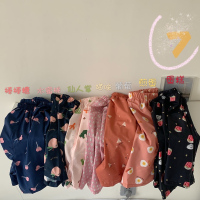 2021夏季新品 可爱粉家居短裤睡裤女学生印花宽松薄款大码休闲裤 棒棒糖 均码