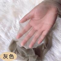 诱惑黑丝袜女薄款夏季情趣骚性感脚尖全透明档开叉免脱连裤袜超薄 灰色 不开档 均码[买5送2、买10送5、送同款