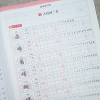 2021新版四年级下册字帖练字上册语文人教版天天练部编版课本生字钢笔正楷书全套硬笔书法天天练硬笔小学4年级上学期下学期统