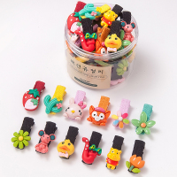 儿童发夹女公主可爱bb夹卡碎发宝宝头饰女孩发卡不伤发小夹子发饰 小熊围尼N款