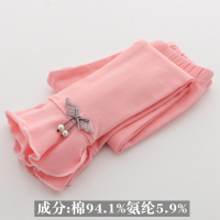 女童打底裤春秋外穿儿童洋气裤子21新款喇叭裤潮薄款时尚小翅膀 春款小翅膀6089--亮粉色(适合20~25℃) 110c