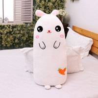 兔子毛绒玩具公仔床上睡觉抱枕可爱超软枕头女生玩偶布娃娃抱抱熊 兔兔 50厘米特价[活动限量50个]