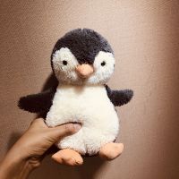 毛绒玩具ins网红丑萌玩偶翟潇闻企鹅公仔狐狸娃娃生日礼物可爱女 企鹅 小号全长17CM