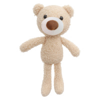 网红小熊玩偶女生背包装饰可爱挂件泰迪熊公仔钥匙扣T恤后背娃娃 珠链小熊20厘米 尺寸如图[ 满二减五 送运费险]