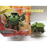 口袋迷你变形柏江超合金汽车队大黄蜂小金刚机器人玩具男女孩 透明