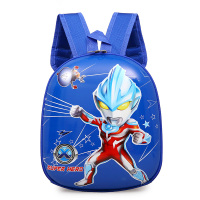 书包幼儿园男女童1-3-5周岁卡通可爱宝宝儿童双肩蛋壳背包 奥特曼