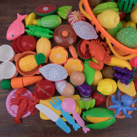 宝宝水果切切乐疏菜套装组合可一岁2女孩3儿童厨房过家家益智玩具