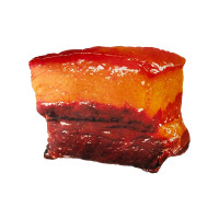 真大鸡腿抱枕 3d网红搞怪毛绒玩具可爱创意超大号个性食物少女 红烧肉40*25cm 见详情