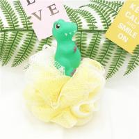 宝宝泡澡浴球儿童洗澡神器卡通Kitty猫狗狗卡通沐浴球戏水玩具 恐龙