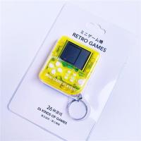 MINISO 迷你复古游戏机 可做挂件钥匙扣可玩游戏 黄色