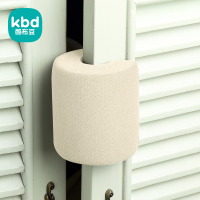 安全门夹儿童关门防夹手门缝保护宝宝门卡玻璃推拉门挡器防撞神器 [米白软款-3只 加厚NBR 随用随取,建议使用厚度0-4